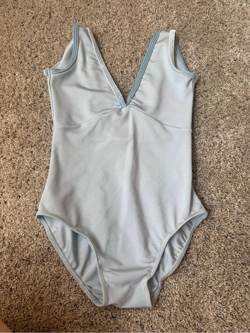 Blue Bullet Poine leotard- Size X-Small